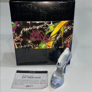 JUST THE RIGHT SHOE, PETALS, ITEM# 810228, LORRAINE VAIL, 2008